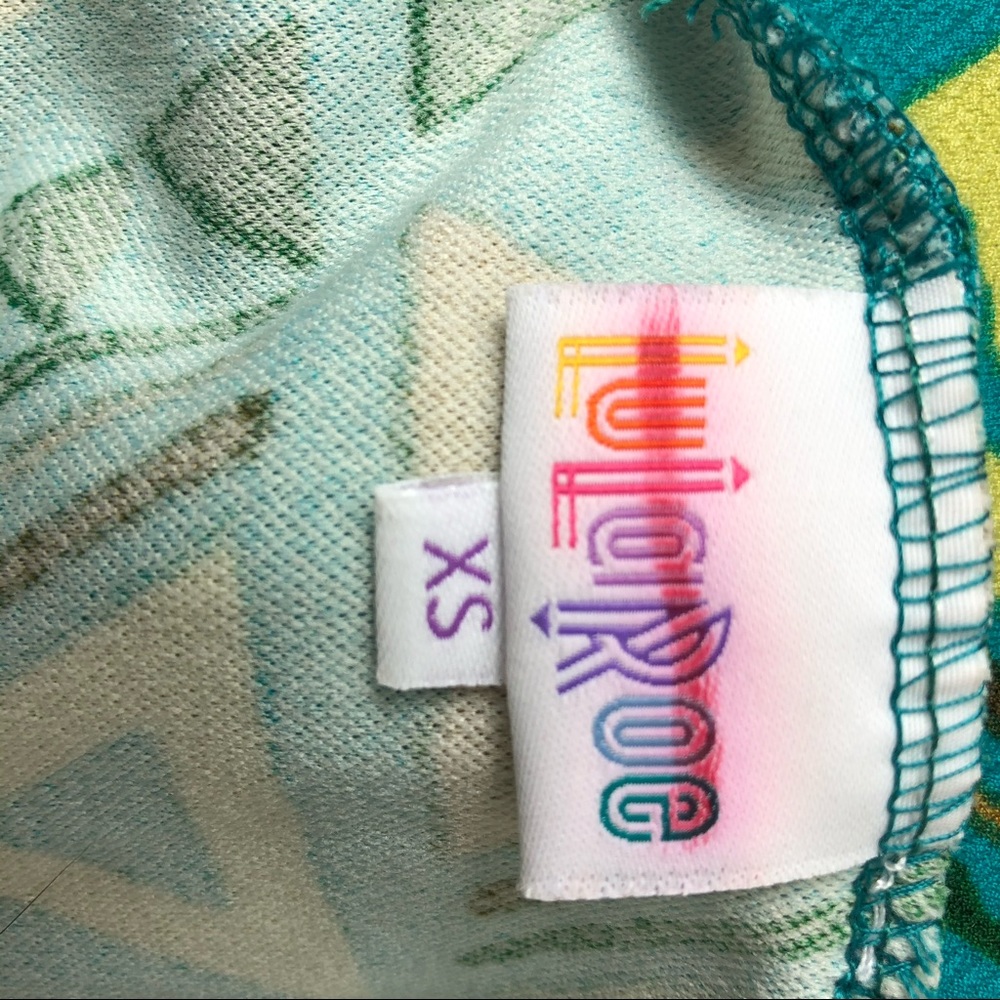 LulaRoe XS Pencil cut Made in USA Multicolored - Picture 16 of 16